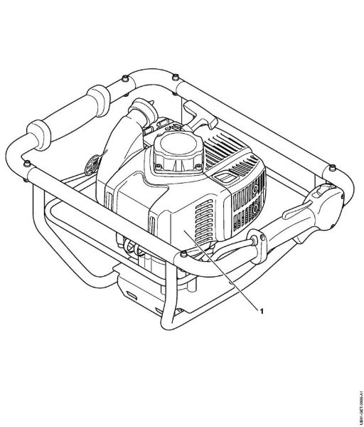 BT 230 BT 230 Numero da máquina da marca Stihl