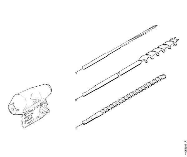 BT 310, BT 311 BT 310 Ferramentas, Acessórios especiais da marca Stihl