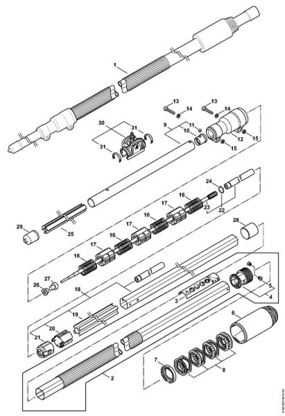 Podadoras (HT) HT 103 Haste da marca Stihl