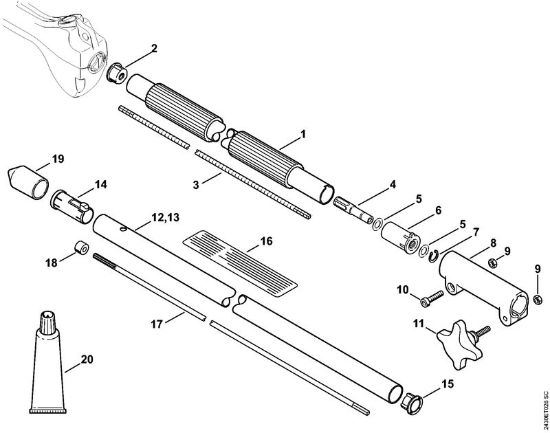 Podadoras (HT) HT 56 C-E Haste da marca Stihl