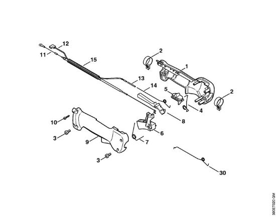 Podadoras (HT) HT 70 Cabo da mão (24.2002) da marca Stihl