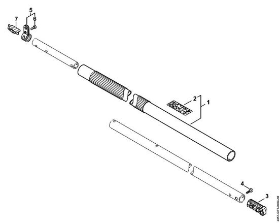 Podadoras a bateria (HTA) HTA 65 Haste da marca Stihl