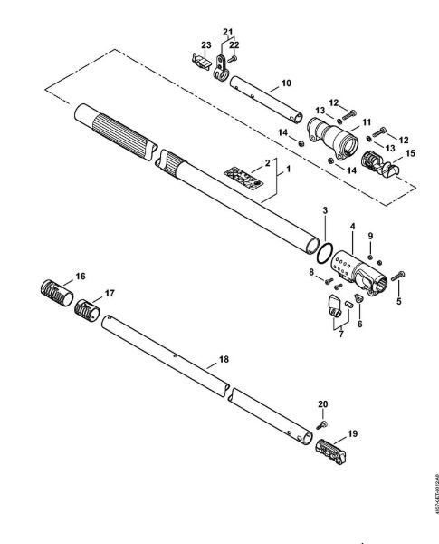 Podadoras a bateria (HTA) HTA 85 Haste da marca Stihl