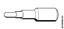 Foices a motor (FS) FS 111 Parafuso de encosto da marca Stihl