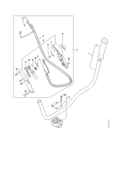 Imagem de Cabo para duas mãos FS 230