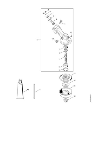 Imagem de Engrenagem FS 235 R
