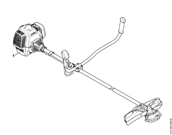 Foices a motor (FS) FS 235 R Numero da máquina da marca Stihl
