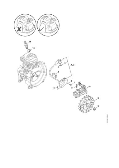 Imagem de Sistema de ignição FS 240 RC-E