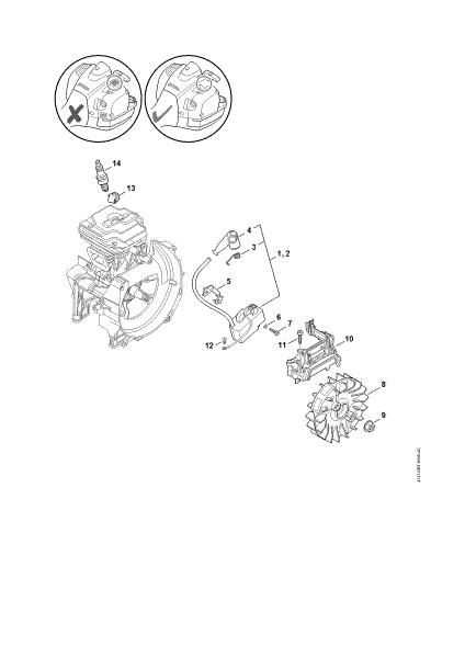 Imagem de Sistema de ignição FS 240 RC-E