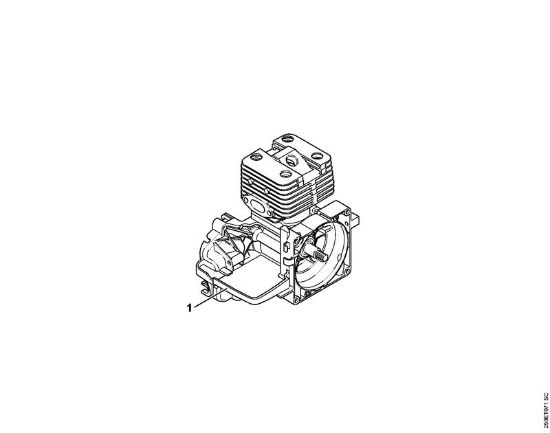Foices a motor (FS) FS 250 R Numero da máquina da marca Stihl