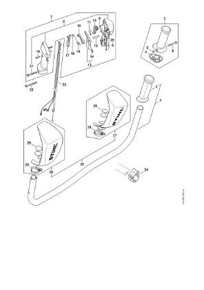 Imagem de Cabo para duas mãos FS 260 FS 260 C-E