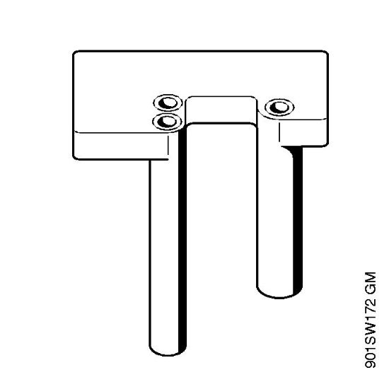 Foices a motor (FS) FS 40 - 4130 Peça de guia da marca Stihl