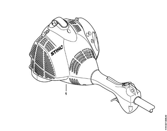 Foices a motor (FS) FS 40 C-E - 4144 Numero da máquina da marca Stihl