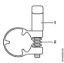 Foices a motor (FS) FS 44 R Braçadeira tensora da marca Stihl