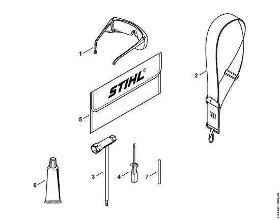 Foices a motor (FS) FS 50 C-E Ferramentas, Acessórios especiais da marca Stihl