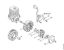 Foices a motor (FS) FS 55 2-MIX Sistema de ignição, Embreagem da marca Stihl