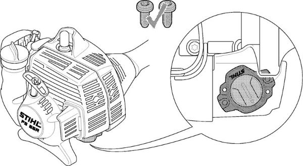 Foices a motor (FS) FS 55 RC-E Smart Connector da marca Stihl