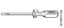 Foices a motor (FS) FS 56 C-E Chave de fenda da marca Stihl