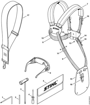 Foices a motor (FS) FS 56 C-E Ferramentas, Acessórios especiais da marca Stihl