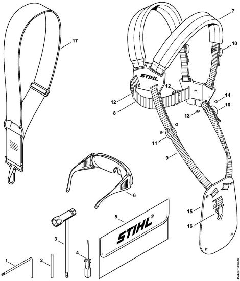 Foices a motor (FS) FS 56 C-E Ferramentas, Acessórios especiais da marca Stihl