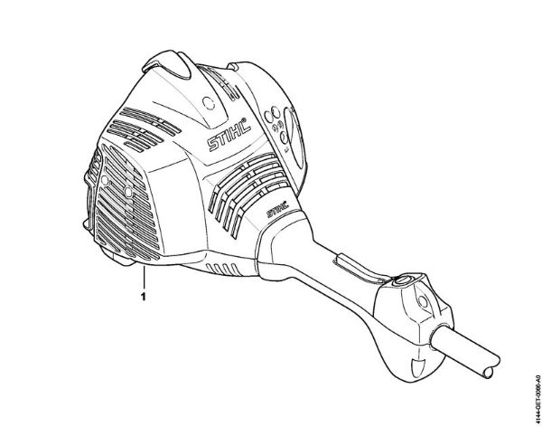 Foices a motor (FS) FS 70 RC-E Numero da máquina da marca Stihl