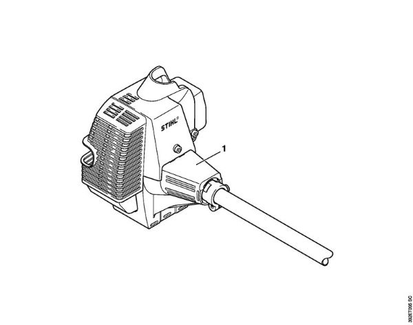 Foices a motor (FS) FS 80 Numero da máquina da marca Stihl