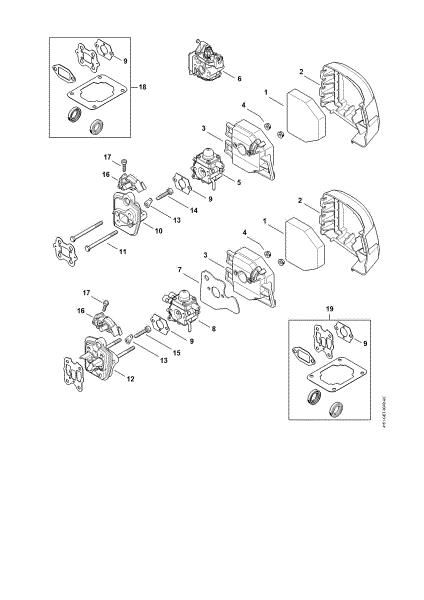 Imagem de Filtro de ar, Flange intermediário FR 230