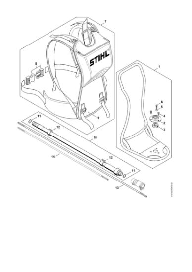 Imagem de Quadro de suporte, Eixo Flexivel FR 480 C-E (4147)