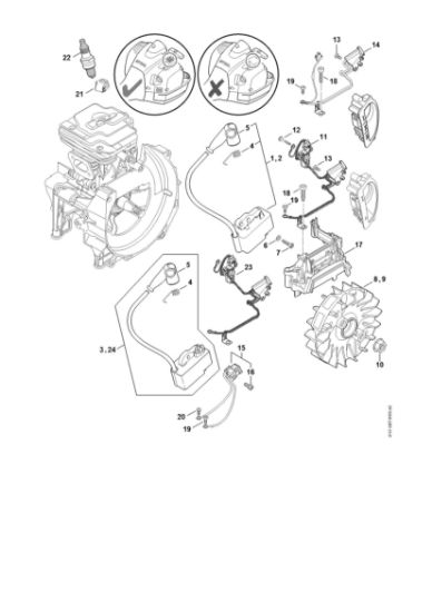 Imagem de Sistema de ignição FR 480 C-E (4147)