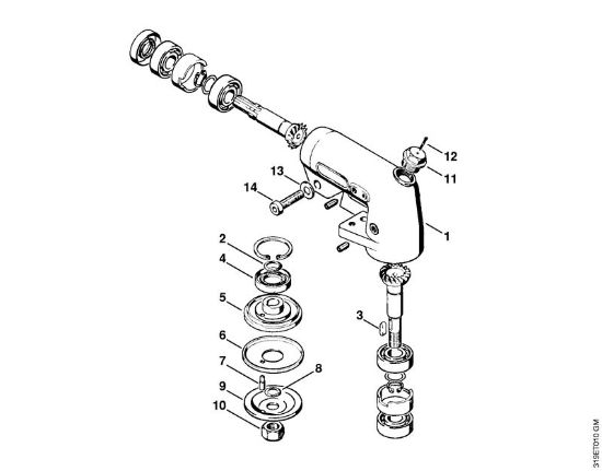 Roçadeiras (FS) FS 151 Engrenagem da marca Stihl