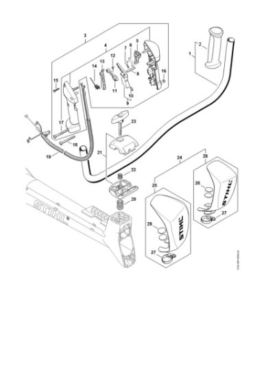 Imagem de Cabo para duas mãos FS 311