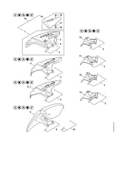 Imagem de Protecção FS 410 C, FS 410-K FS 360 C-EM