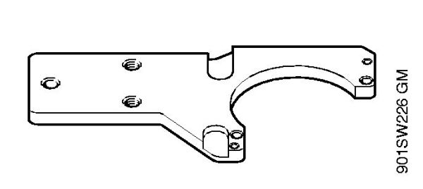 Roçadeiras (FS) FS 400 Placa tensora da marca Stihl