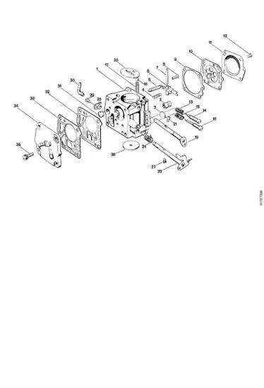 Roçadeiras (FS) FS 410 (4110) Carburador da marca Stihl