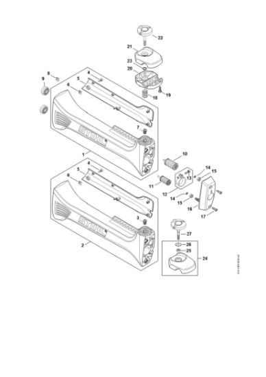 Imagem de Sistema anti-vibratório FS 460 C-EM K