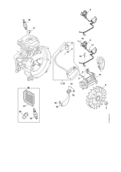 Imagem de Sistema de ignição FS 461 C-EM