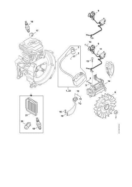 Imagem de Sistema de ignição FS 461 C-EM