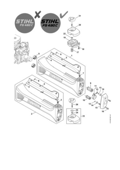 Imagem de Sistema anti-vibratório FS 490 C-EM