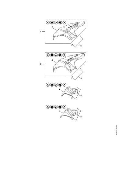 Imagem de Protecção FS 490 C-EM K, FS 490 C-EM KW FS 490 C-EM KW