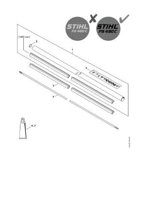 Imagem de Haste FS 490 C-EM L FS 490 C-EM L