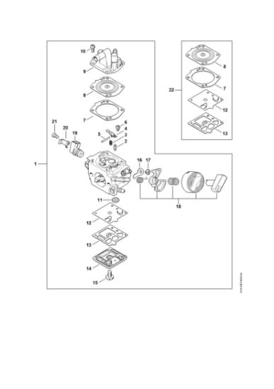 Imagem de Carburador FS 491 C-EM