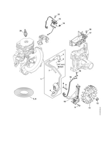 Imagem de Sistema de ignição FS 491 C-EM