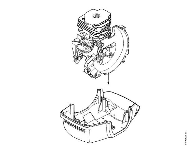 Roçadeiras (FS) FS 510 C-EM Numero da máquina da marca Stihl