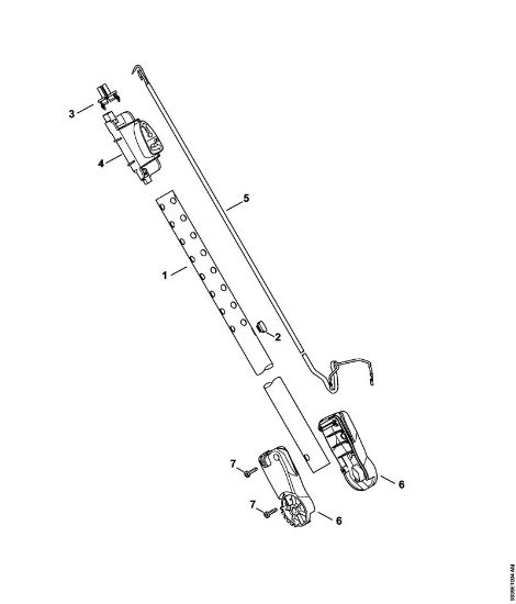 Roçadores eléctricos (FE, FSE) FSE 52 Haste da marca Stihl