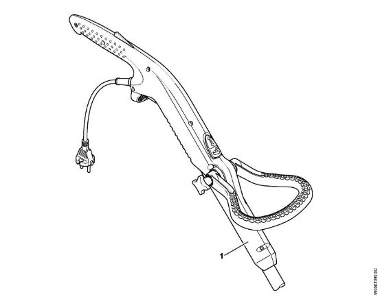Roçadores eléctricos (FE, FSE) FSE 52 Numero da máquina da marca Stihl