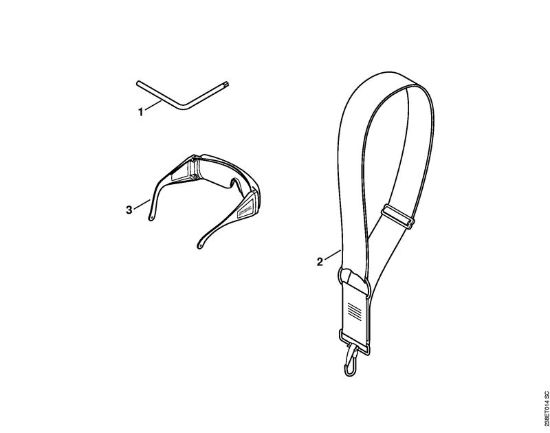Roçadores eléctricos (FE, FSE) FSE 60 Ferramentas, Acessórios especiais da marca Stihl