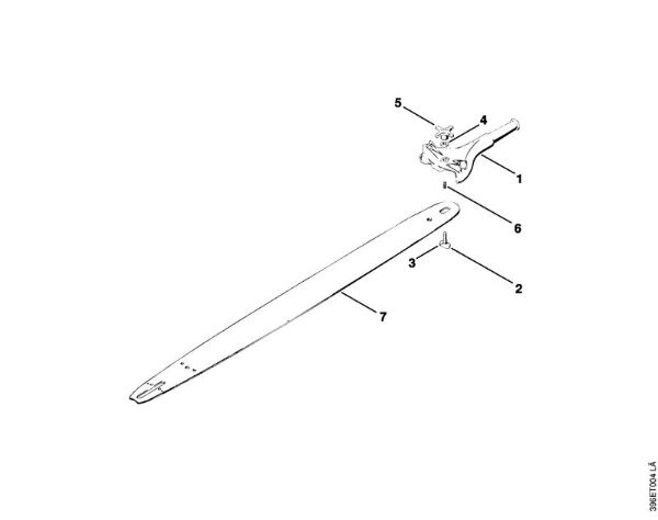 LSG 950 LSG 950 Peça para a mão da marca Stihl