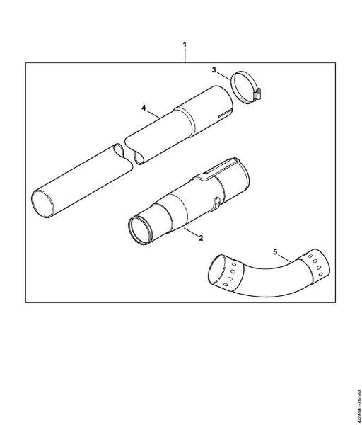 Sopradores (BG, BR) BG 45 Limpeza para as goteiras da marca Stihl