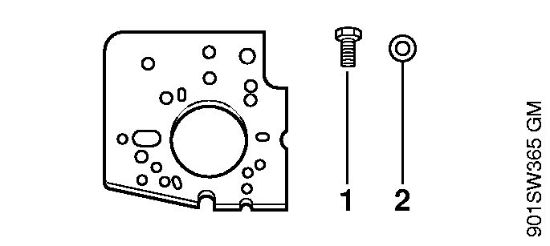 Sopradores (BG, BR) BG 72 Placa tensora da marca Stihl