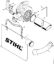 Sopradores (BG, BR) BG 75 Dispositivo de aspiração da marca Stihl